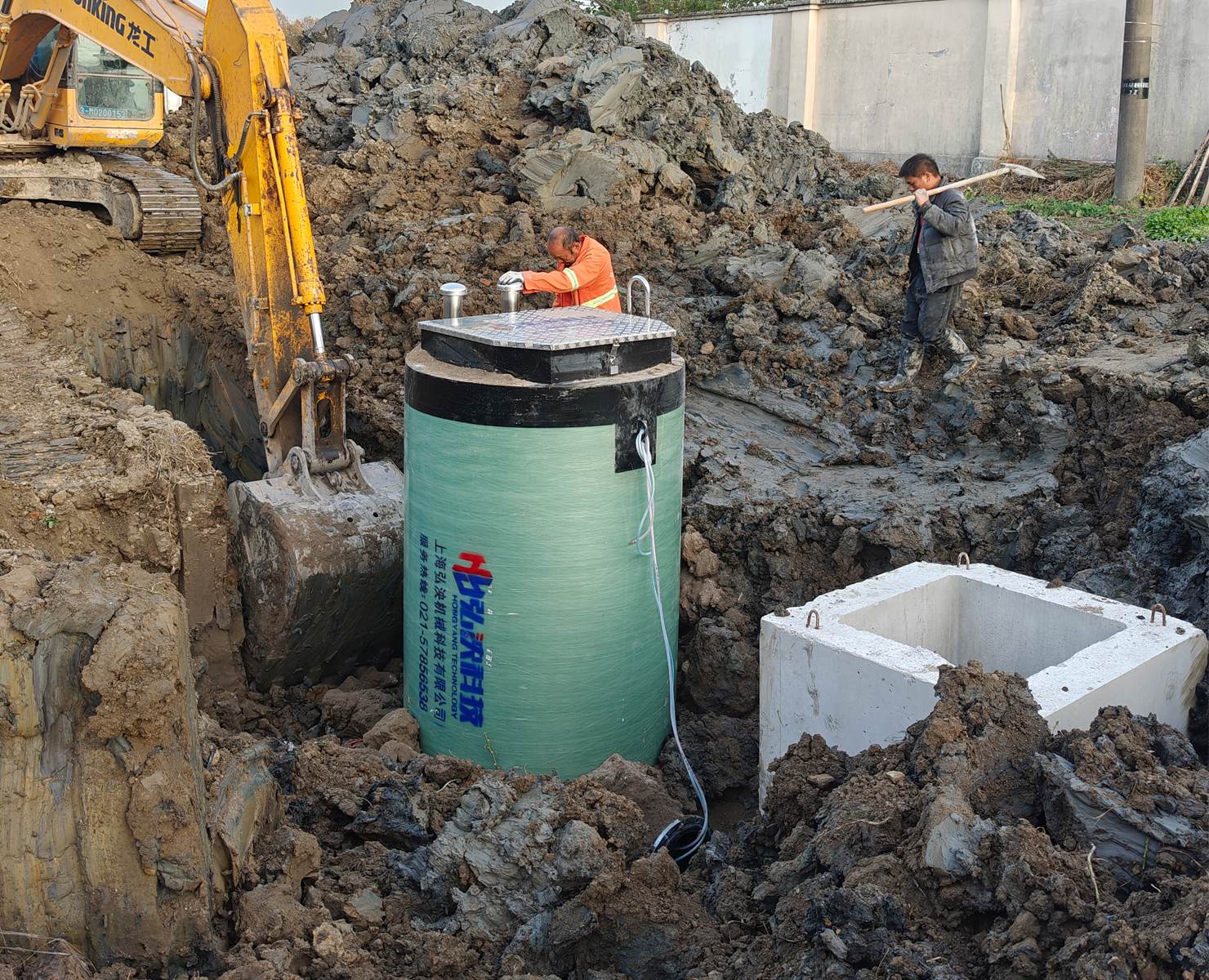 玻璃鋼一體化預(yù)制泵站性能特點大全