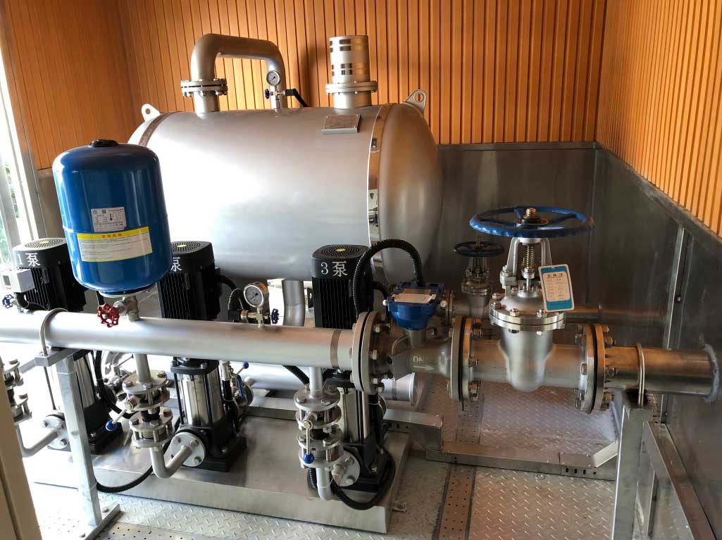 無人值守水泵房?jī)?nèi)部結(jié)構(gòu)